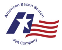 American Bacon Boston Felt Companies (ABBFCO) logo